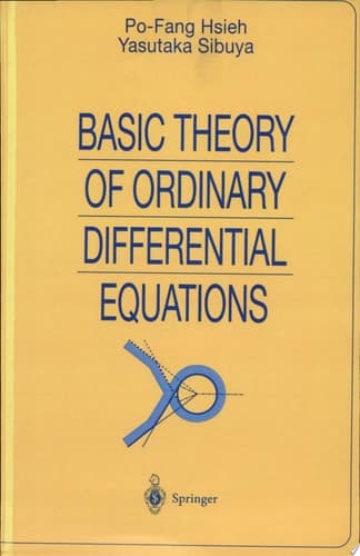 Basic Theory of Ordinary Differential Equations