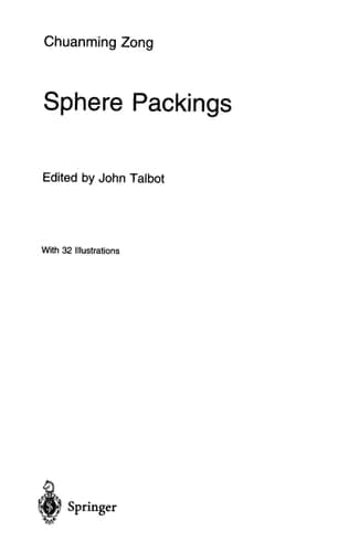 Sphere Packings