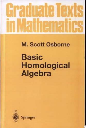 Basic Homological Algebra