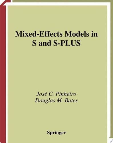 Mixed-Effects Models in S and S-PLUS