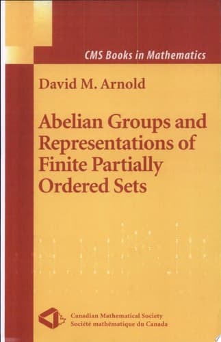 Abelian Groups and Representations of Finite Partially Ordered Sets