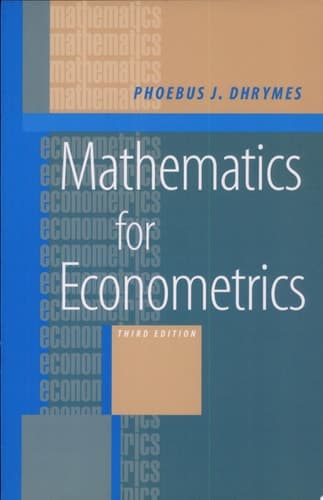 Mathematics for Econometrics