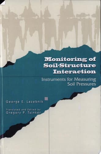 Monitoring of Soil-Structure Interaction Instruments for Measuring of Soil Pressures