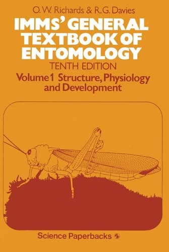 IMMS’ General Textbook of Entomology Volume I: Structure, Physiology and Development