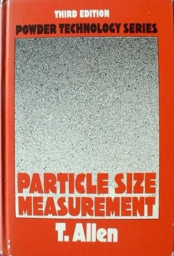 Powder Technology Series. Particle Size Measurement
