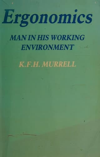 Ergonomics: Man in His Working Environment (Science Paperbacks)
