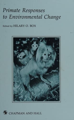 Primate Responses to Environmental Change