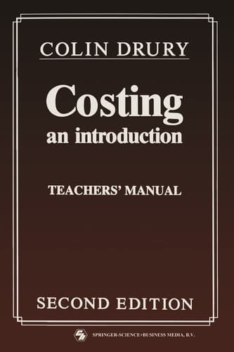 Costing An Introduction