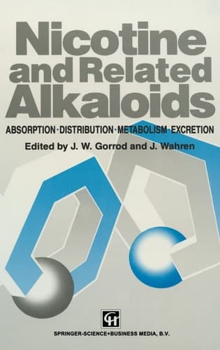 Nicotine and Related Alkaloids Absorption, Distribution, Metabolism, and Excretion