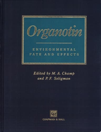 Organotin Environmental fate and effects