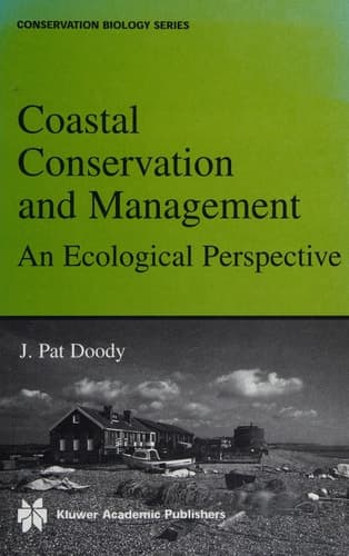 Coastal Conservation and Management An Ecological Perspective
