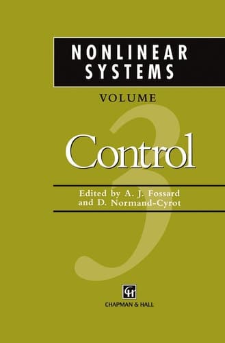Nonlinear Systems, Volume 3: Control