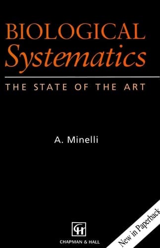 Biological Systematics The state of the art