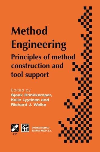 Method Engineering Principles of method construction and tool support
