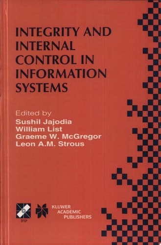 Integrity and Internal Control in Information Systems