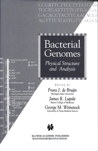 Bacterial Genomes Physical Structure and Analysis