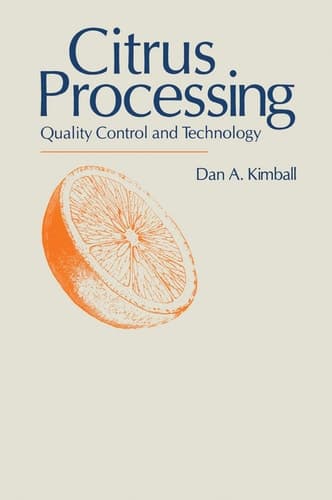 Citrus Processing Quality Control and Technology
