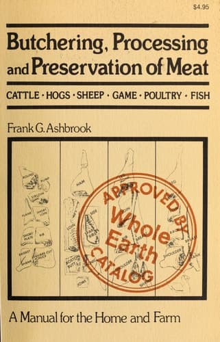 Butchering , Processing and Preservation of Meat