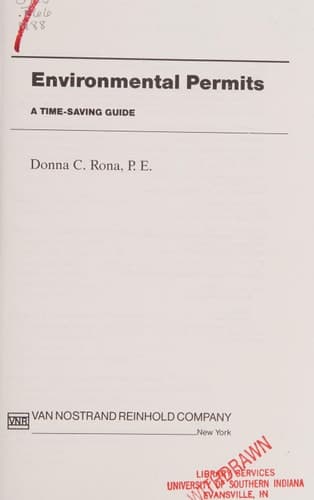Environmental Permits A Time-Saving Guide