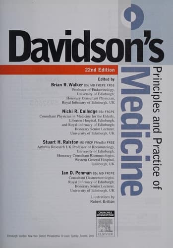 Davidson's Principles and Practice of Medicine