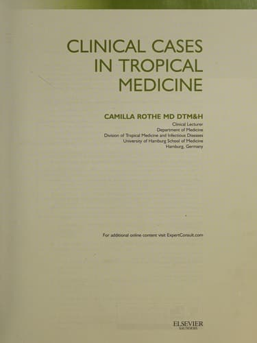Clinical Cases in Tropical Medicine