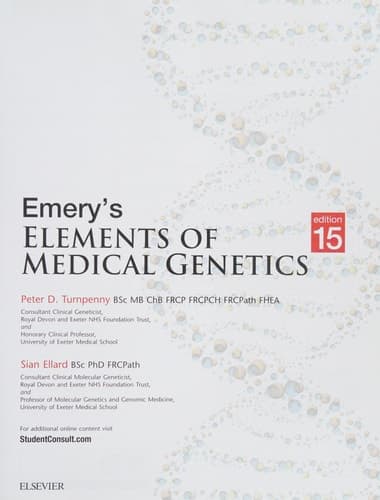 Emery's Elements of Medical Genetics