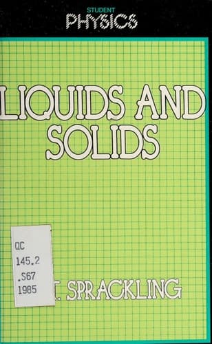 Liquids and Solids
