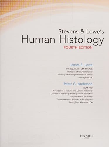 Stevens & Lowe's Human Histology