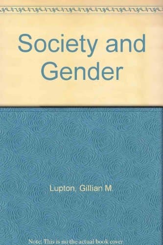 Society and Gender An Introduction to Sociology