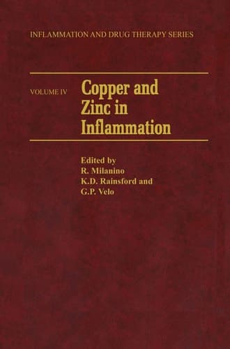 Copper and Zinc in Inflammation (Inflammation and Drug Therapy Series, 4)