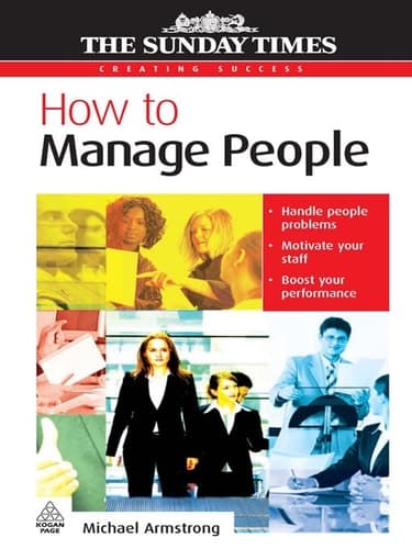 How to Manage People (Gale Non Series E-Books)