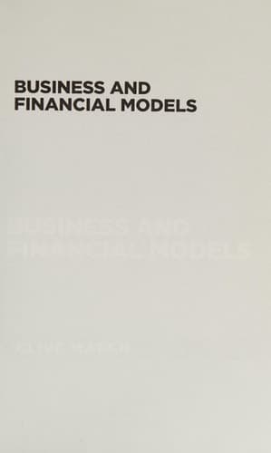 Business and Financial Models