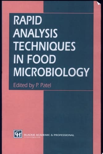 Rapid Analysis Techniques in Food Microbiology