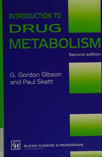 Introduction to Drug Metabolism