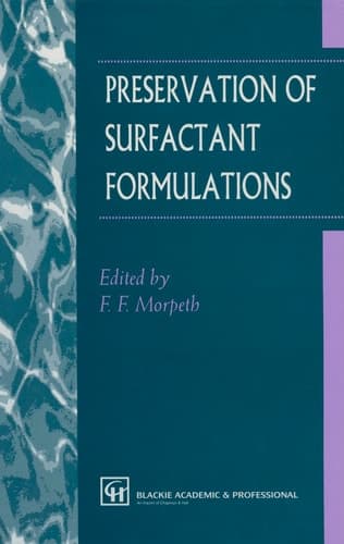 Preservation of Surfactant Formulations