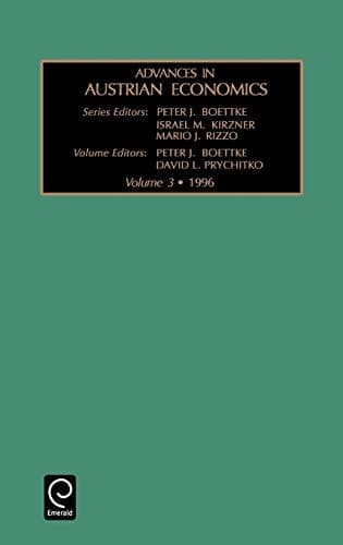 Advances in Austrian Economics