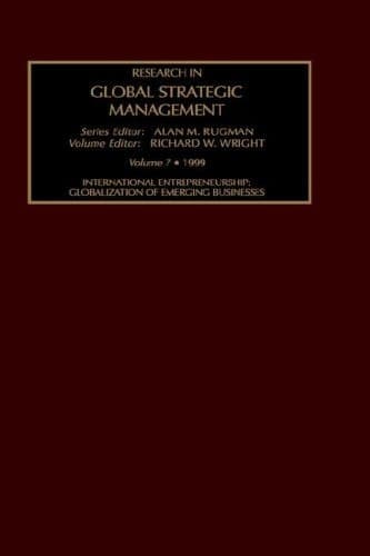 International Entrepreneurship Globalization of Emerging Businesses