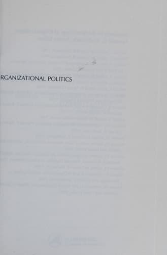 Organizational Politics