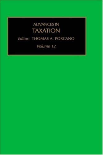 Advances in Taxation