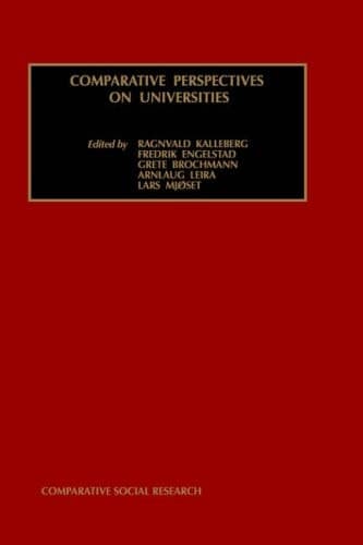 Comparative Perspectives on Universities