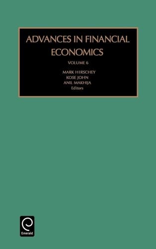 Advances in Financial Economics