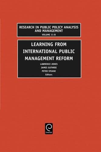 Learning from International Public Management Reform