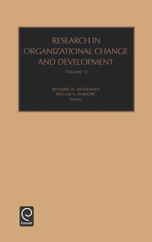 Research in Organizational Change and Development
