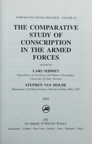 The Comparative Study of Conscription in the Armed Forces