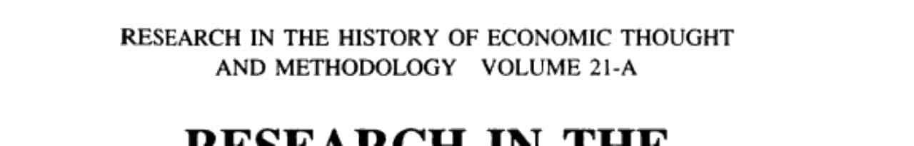 A Research Annual