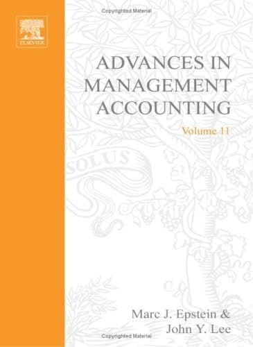 Advances in Management Accounting
