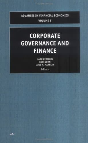 Corporate Governance and Finance