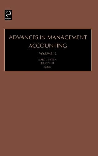 Advances in Management Accounting