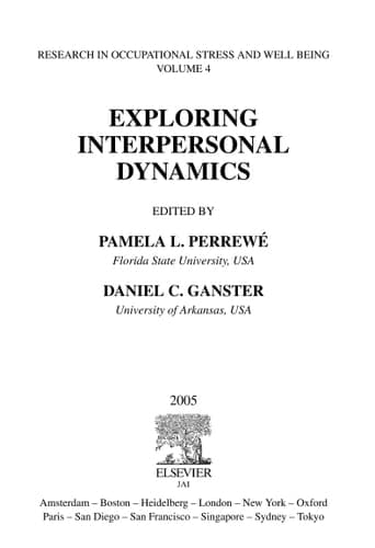 Exploring Interpersonal Dynamics