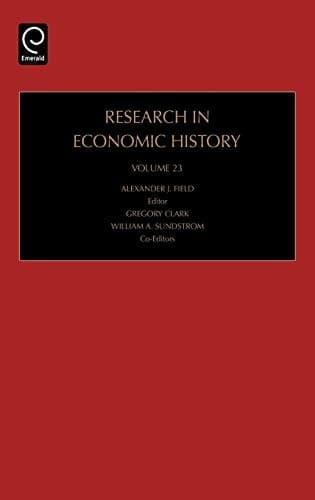 Research in Economic History